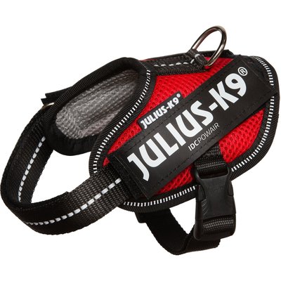 Julius-K9 Julius-K9 IDC Powerair Dog Harness, Red, Baby 2: 13 to 17.5-in chest