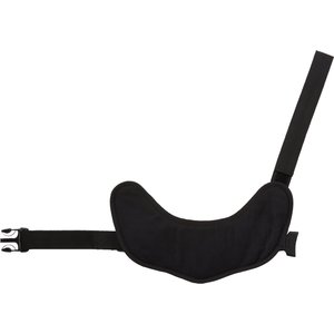 Julius-K9 IDC Powerharness Nylon Reflective No Pull Dog Harness, Black, Size 0: 22.8 to 30-in chest