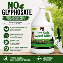 Just For Pets Glyphosate-Free Weed Killer Spray, 128-fl oz bottle, 1 count slide 2 of 5