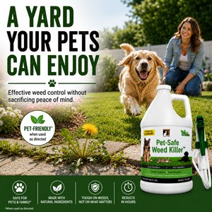 Just For Pets Glyphosate-Free Weed Killer Spray, 128-fl oz bottle, 1 count