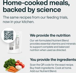 JustFoodForDogs DoItYourself Chicken & White Rice Recipe Fresh Dog Food Recipe & Nutrient Blend, 7.93-oz bag slide 2 of 9