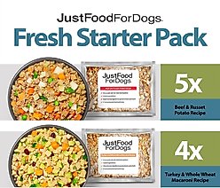 JustFoodForDogs Fresh Starter Pack + Pantry Fresh Variety Pack Fresh Dog Food slide 2 of 9