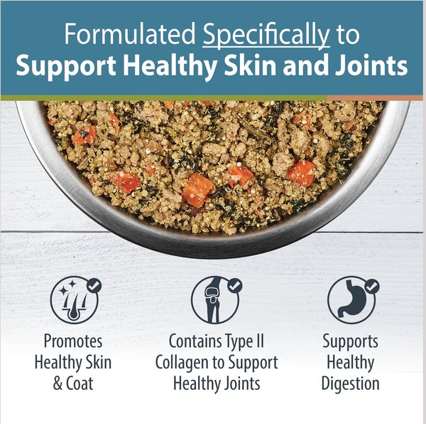 JustFoodForDogs Joint & Skin Support Recipe Frozen Human-Grade Fresh Dog Food