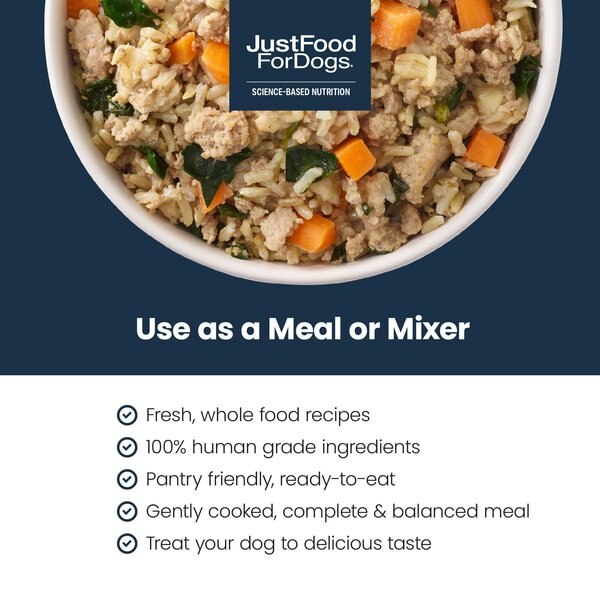 Balanced Diet Home Cooked Dog Food Diet JUSTFOODFORDOGS JustFresh