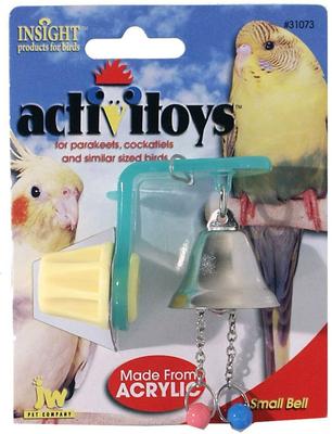 Show full view: JW Pet Activitoy Birdie Bell Toy, Small/Medium slide 6 of 8