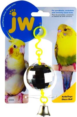 Show full view: JW Pet Activitoy Birdie Disco Ball Toy, Small/Medium slide 3 of 6