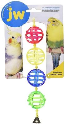 Show full view: JW Pet Activitoy Birdie Lattice Chain Toy, Small/Medium slide 3 of 5