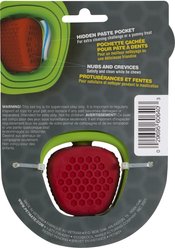 JW Pet Apple Core Chew-Ee Dog Toy, Green/Red slide 2 of 5