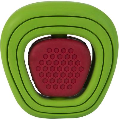 Show full view: JW Pet Apple Core Chew-Ee Dog Toy, Green/Red slide 5 of 6