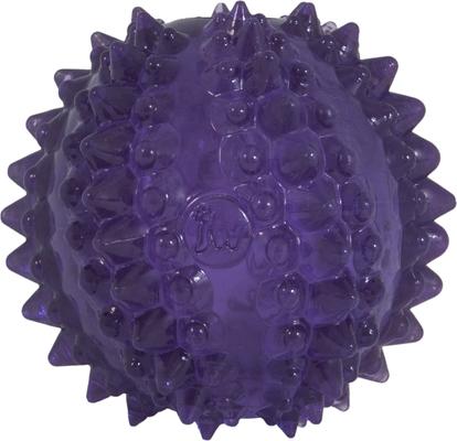 Show full view: JW Pet Bristly Cactus Ball Dog Toy, Purple slide 6 of 7
