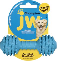 JW Pet Chompion Dog Toy, Color Varies, Lightweight