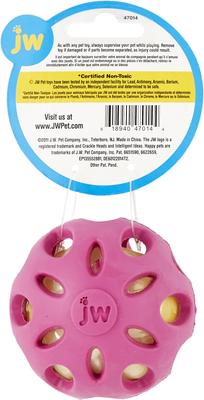 Show full view: JW Pet Crackle Heads Ball Dog Toy, Color Varies, Medium slide 8 of 10