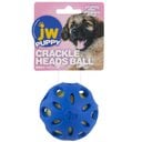 JW Pet Crackle Heads Ball Dog Toy, Color Varies, Small