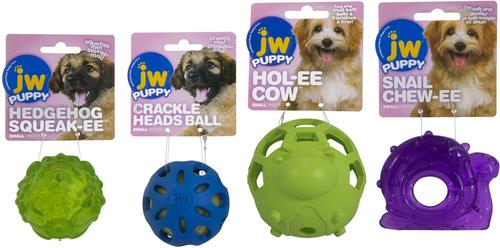 Show full view: JW Pet Crackle Heads Ball Dog Toy, Color Varies, Small slide 4 of 7