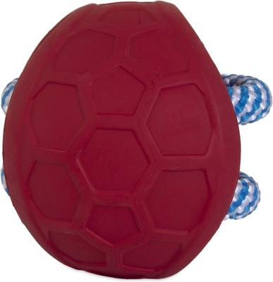 Show full view: JW Pet Fits All Treat Ball Dog Toy, Red slide 3 of 4