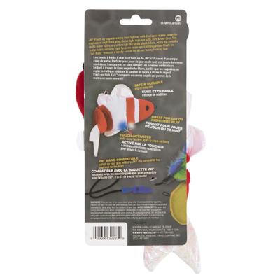 Show full view: JW Pet Flash-Ee Fish Kicker Cat Toy slide 3 of 4