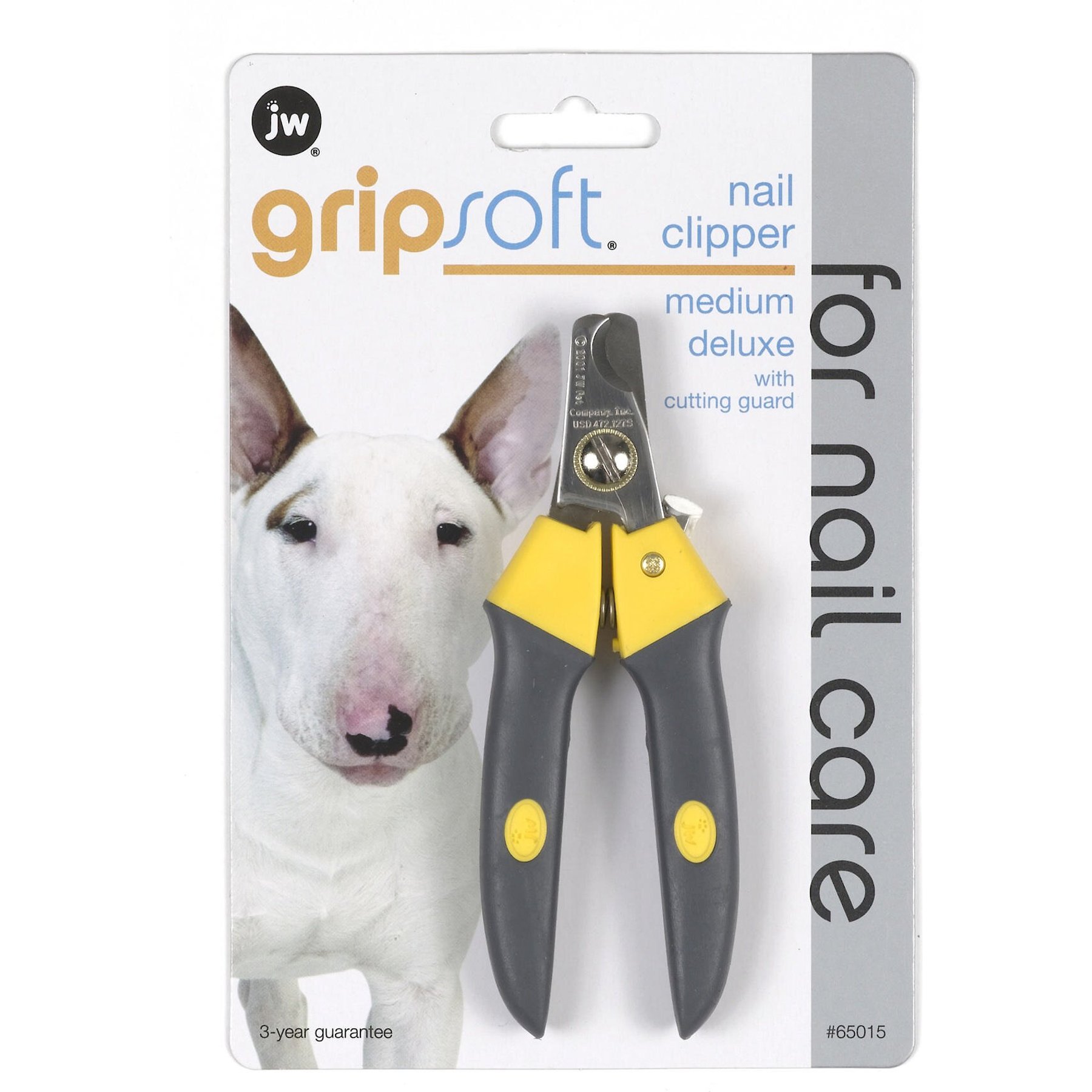 JW Pet Gripsoft Deluxe Dog Nail Clipper, Medium