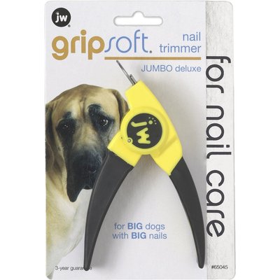 JW Pet JW Pet Gripsoft Deluxe Dog Nail Trimmer, Jumbo Deluxe
