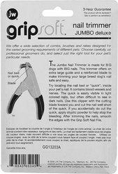JW Pet Gripsoft Deluxe Dog Nail Trimmer, Jumbo Deluxe slide 2 of 2