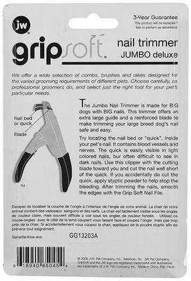 Show full view: JW Pet Gripsoft Deluxe Dog Nail Trimmer, Jumbo Deluxe slide 2 of 4