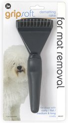 JW Pet Gripsoft Dematting Rake