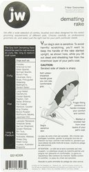 JW Pet Gripsoft Dematting Rake slide 2 of 2