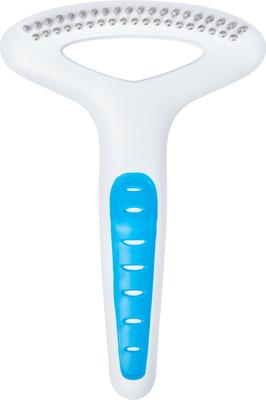 Show full view: JW Pet Gripsoft Double Row Undercoat Rake slide 2 of 5