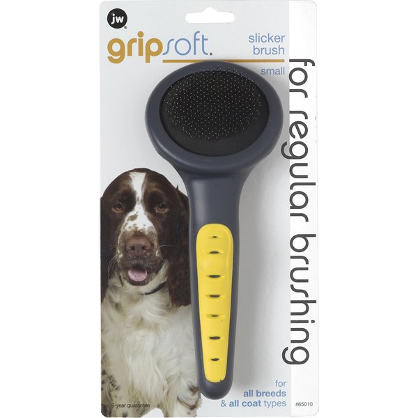 JW Pet Gripsoft Rubber Brush