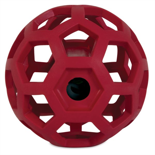 Show full view: JW Pet Hol-ee Giggler Dog Toy, Red slide 4 of 5