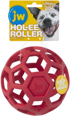 Show full view: JW Pet Hol-ee Roller Dog Toy, Color Varies, Large slide 1 of 10