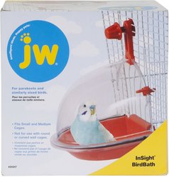 JW Pet InSight Bird Bath, Regular