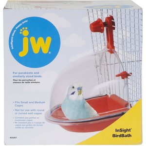 JW Pet InSight Bird Bath, Regular