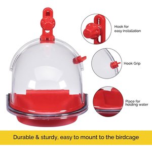 JW Pet InSight Bird Bath, Regular