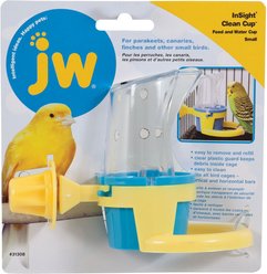 JW Pet InSight Clean Cup Bird Feed & Water Cup, Small slide 1 of 8