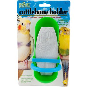 JW Pet InSight Cuttlebone Holder Bird Toy, Color Varies, Regular