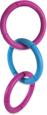 Show full view: JW Pet Invincible Chains Triple Dog Toy, Color Varies, Large slide 2 of 6