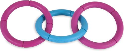 Show full view: JW Pet Invincible Chains Triple Dog Toy, Color Varies, Large slide 3 of 6