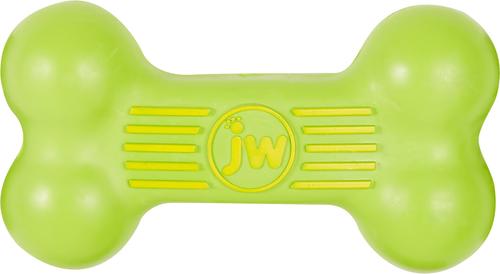 Show full view: JW Pet iSqueak Bone Dog Toy, Color Varies, Large slide 5 of 9