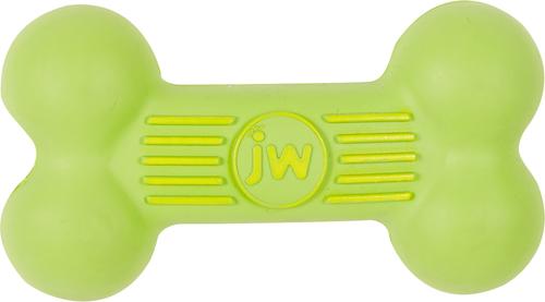 Show full view: JW Pet iSqueak Bone Dog Toy, Color Varies, Small slide 4 of 8