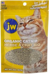 JW Pet Organic Catnip, 0.5-oz bag