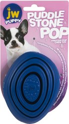 JW Pet Puddle Stone Pop Dog Toy, Blue