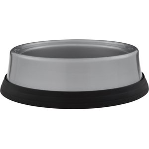 JW Pet Skid Stop Heavyweight Non-Skid Plastic Dog & Cat Bowl, 10-cup