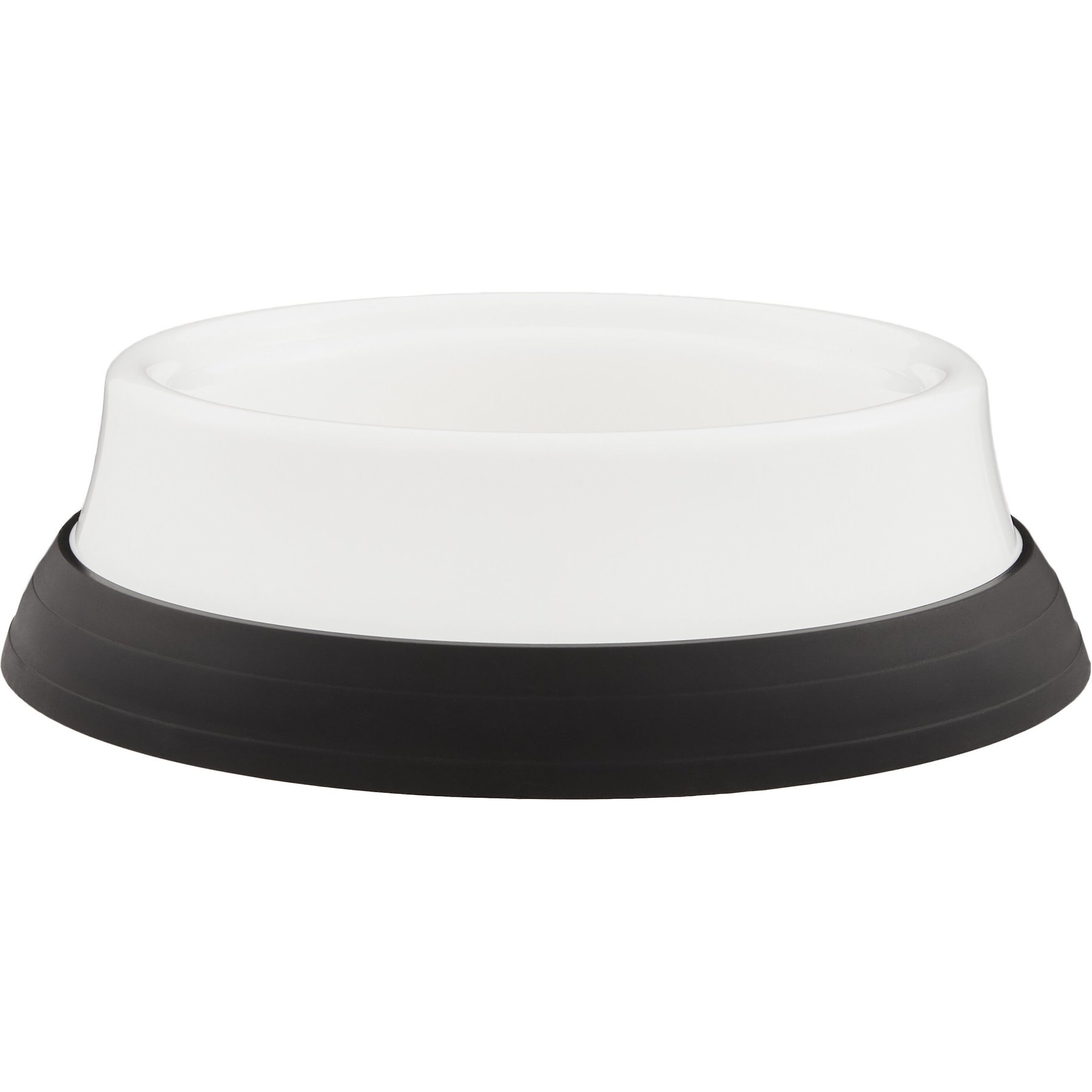 JW Pet Skid Stop Heavyweight Non-Skid Plastic Dog & Cat Bowl, 4-cup