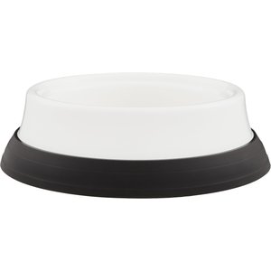 JW Pet Skid Stop Heavyweight Non-Skid Plastic Dog & Cat Bowl, 4-cup