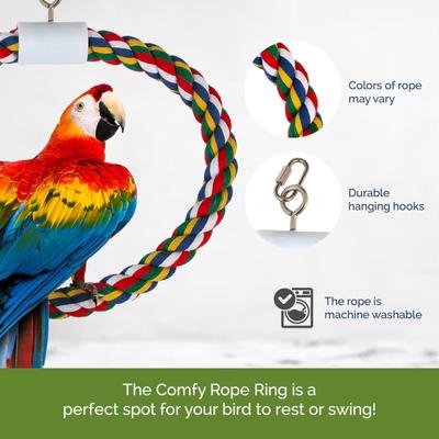 Show full view: JW Pet Swing N' Perch Bird Toy, Large slide 5 of 9
