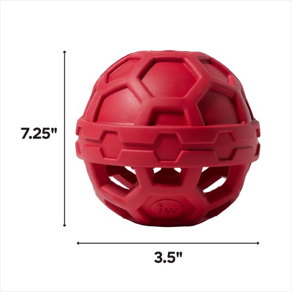 JW PET Treat N Squeak Ball Treat Dispensing Dog Toy, Medium - Chewy.com