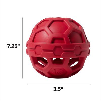 Show full view: JW Pet Treat N Squeak Ball Treat Dispensing Dog Toy, Medium slide 2 of 5