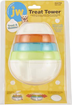 Show full view: JW Pet Treat Tower Dog Toy slide 3 of 5