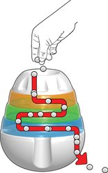 JW Pet Treat Tower Treat Dispensing Dog Toy, Large slide 2 of 5