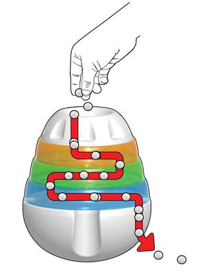 Show full view: JW Pet Treat Tower Treat Dispensing Dog Toy, Large slide 2 of 7